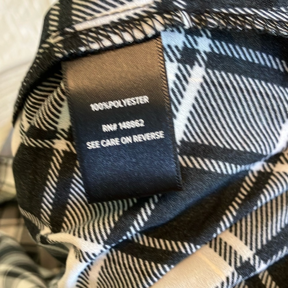 Torrid Black and White Plaid Tank Top - Picture 6 of 6